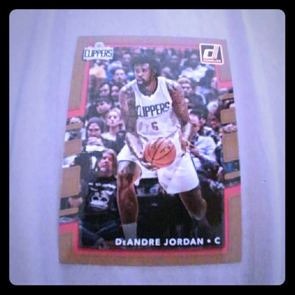 Deandre Jordan donruss nba card